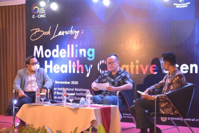 Kemenparekraf-SBM ITB Luncurkan Buku “Modelling a Healthy Creative Scene”