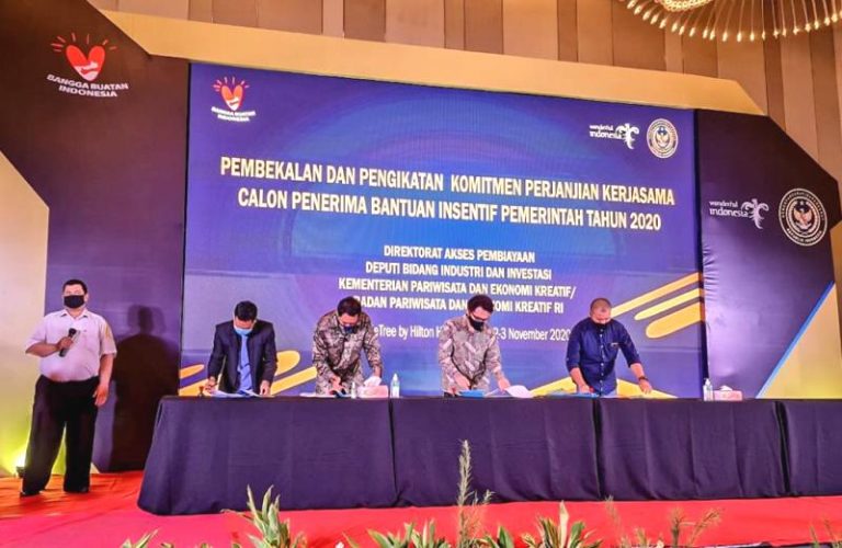 234 Pelaku Pariwisata Dapat Bantuan Insentif Dari Kemenparekraf