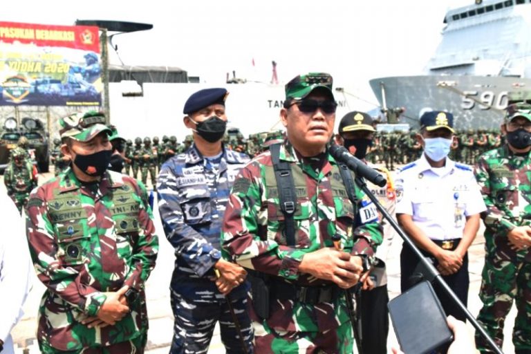 3.123 Prajurit Brigif R-9/2 Kostrad Gelar Latihan dengan Alutsista Modern