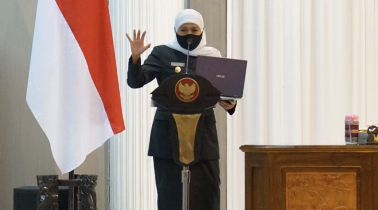 Hadiri Sertijab, Gubernur Jatim Minta Pasuruan Manfaatkan Potensi