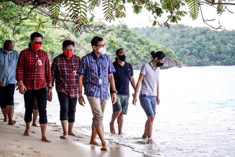 KEK Tanjung Pulisan Disambangi Sandiaga Uno, Kampanyekan Desa Wisata