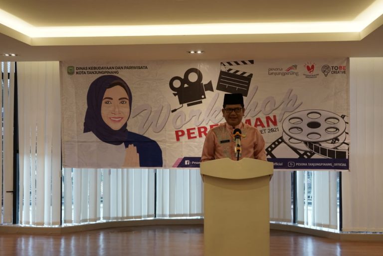 Pancing Kreatifitas Sineas, Disbudpar Tanjungpinang Gelar Workshop Perfilman
