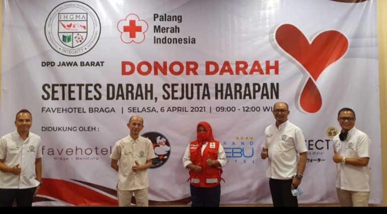 IHGMA DPD Jabar Gelar Kegiatan Donor Darah