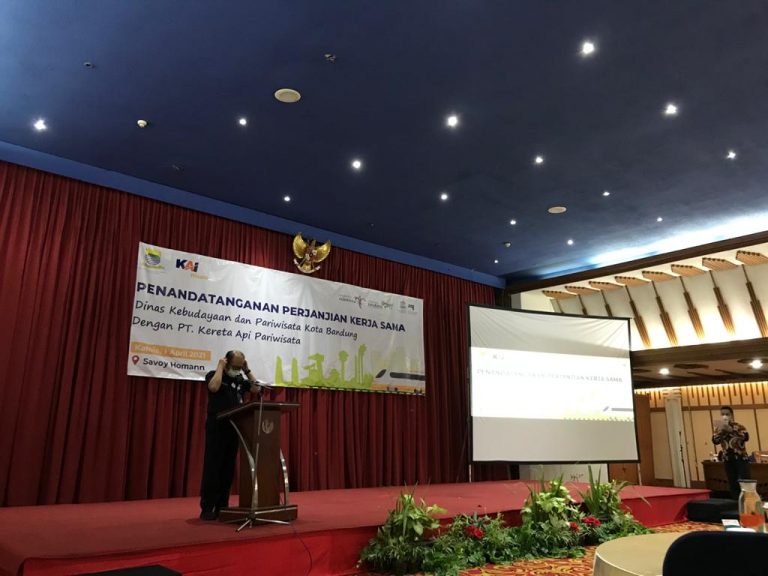 Pelarangan Libur Lebaran, PT KAI-Disbudpar Kota Bandung Genjot Promosi Digital