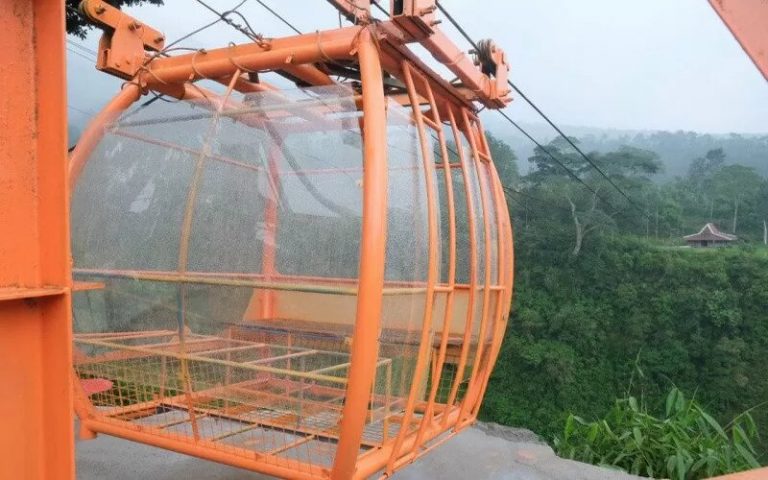Ada Wahana Kereta Gantung di Girpasang Klaten