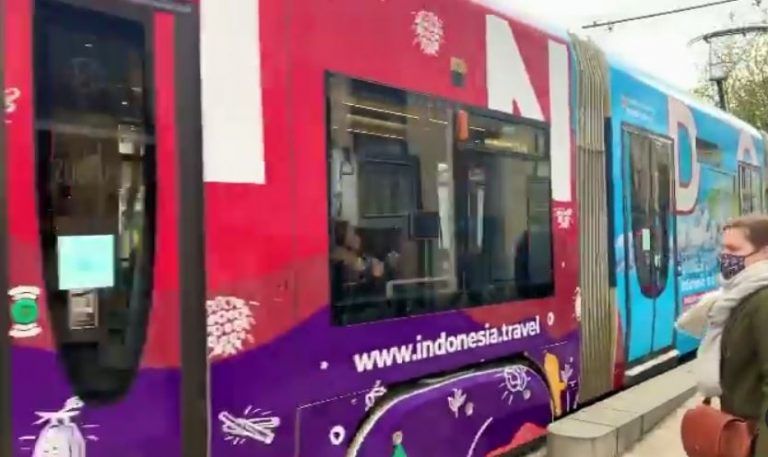 Wonderful Indonesia Mejeng di Trem Brussels, Temanya “Indonesia is Tolerant”