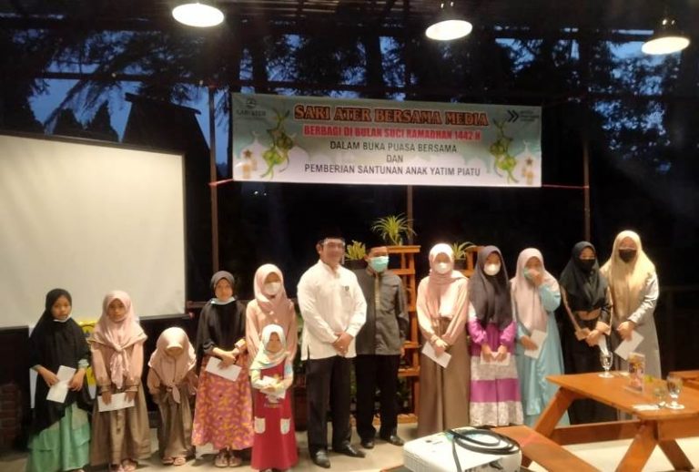 Tradisi Tahunan, Sari Ater Santuni Anak Yatim Menyambut Idul Fitri