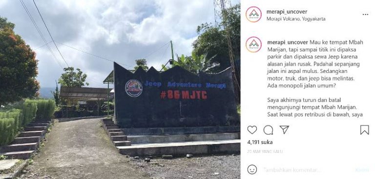 Viral, Wisatawan Dipaksa Sewa Jip, Begini Tanggapan PHRI