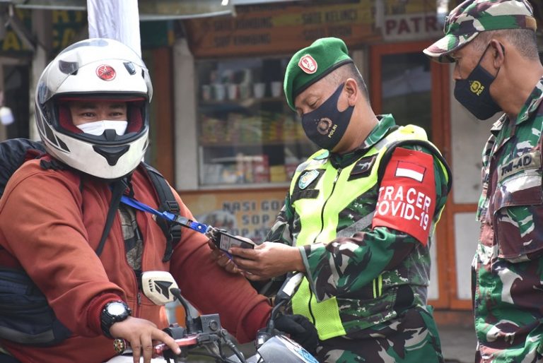 Wartawan Mudik Tak Luput Dari Pemeriksaan di Pos Penyekatan
