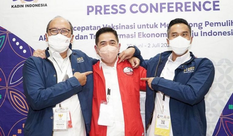 Ketua Kadin Arsjad Rasjid Janjikan Program Vaksinasi Gotong Royong
