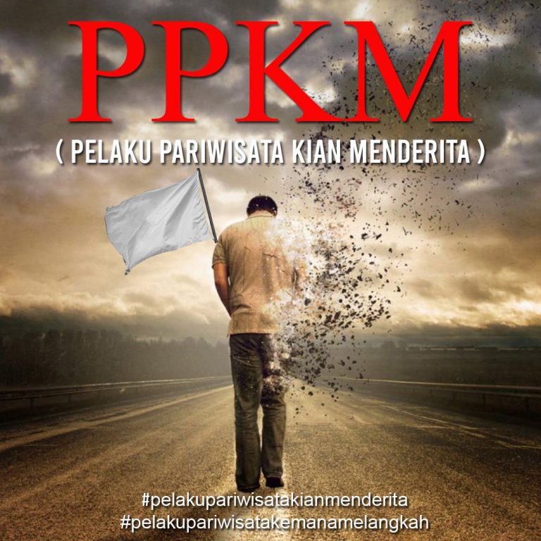 kampanye bendera putih secara virtual oleh pelaku pariwisata Jabar