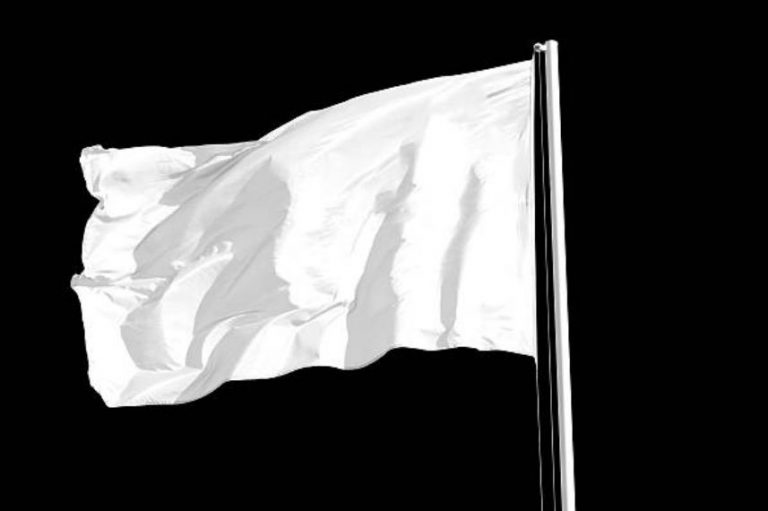 pedagang di Bogor kibarkan bendera putih