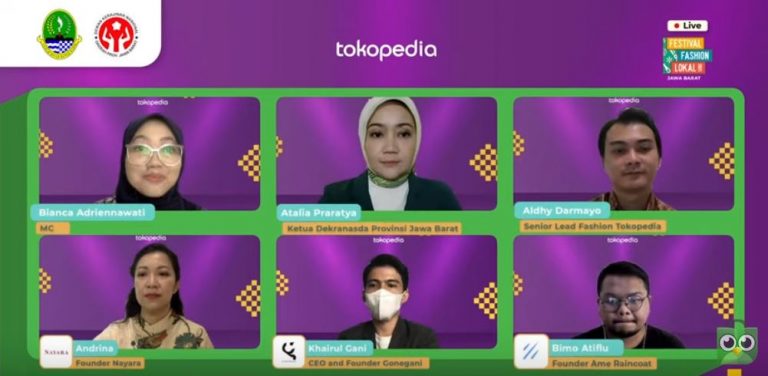 Dekranasda Jabar Gandeng Tokopedia Gelar ‘Festival Fashion Lokal’