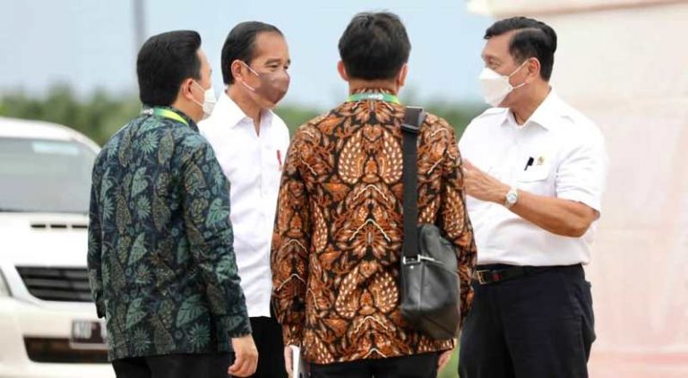 Menteri Luhut Serukan Perusahaan Terapkan WFH Dua Pekan