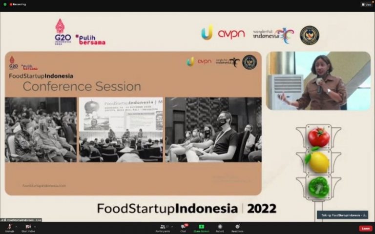 FoodStarup Indonesia 2022, Satu Upaya Percepat Kebangkitan Ekonomi