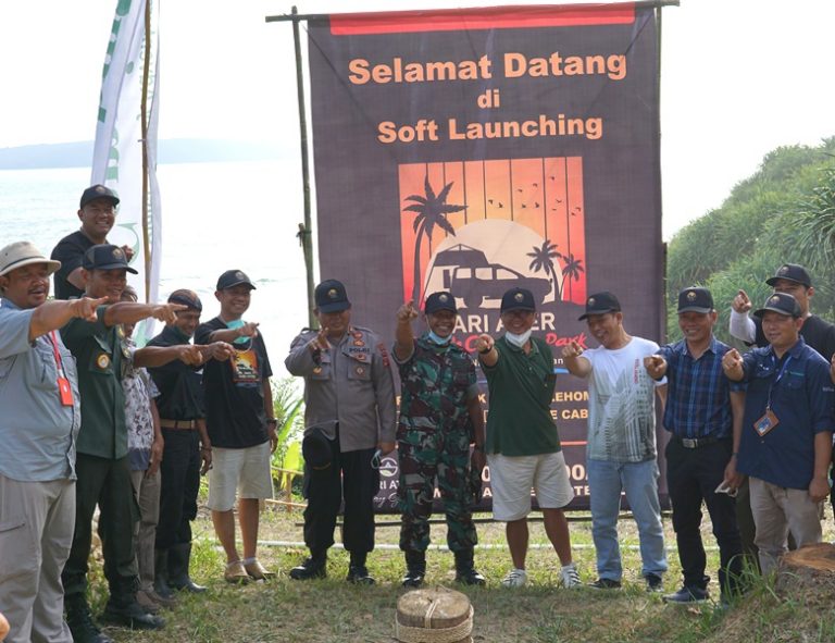 Sari Ater Beach Camping Park Karang Nini Pangandaran Uji Coba Pembukaan