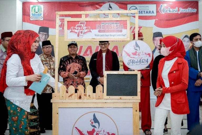 Pesta Rakyat Kota Bekasi, Hadirkan Bazar Produk Kreatif UMKM