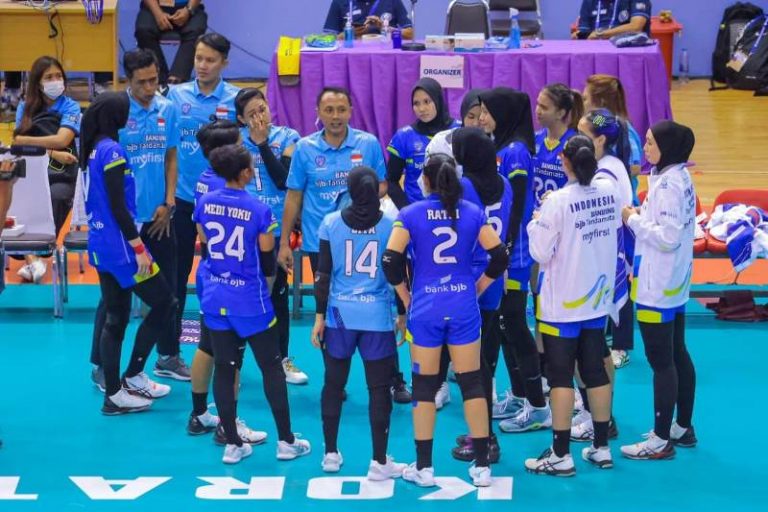 Tim Voli Bandung bjb Tandamata Raih Prestasi Gemilang ASEAN Grand Prix 2022