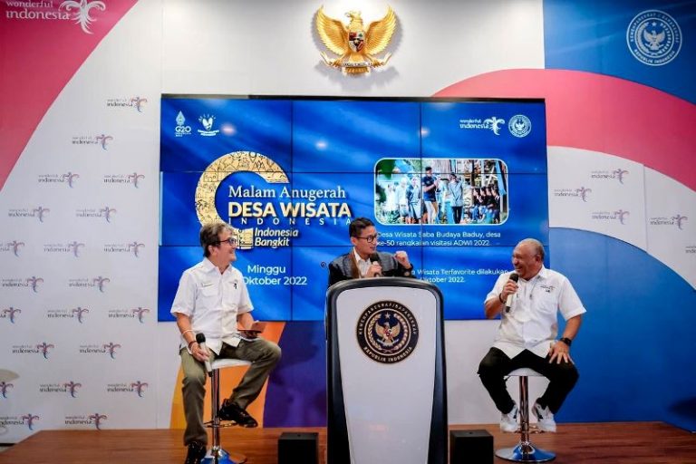 Catat,Tanggal Pengumuman Pemenang Anugerah Desa Wisata Indonesia 2022