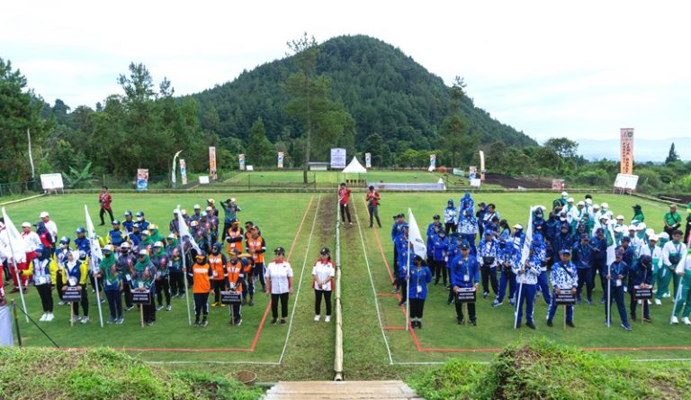 Kadisparpora Subang Apresiasi Lapangan Terindah Cabor Gateball Porprov XIV 2022