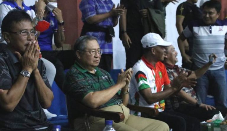 Datang ke Subang, Presiden Ke-6 RI SBY Sebut Tim Voli Porprov Berkelas