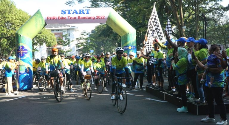PHRI Bike Tour Jabar 2022 Sukses, Peserta Membludak