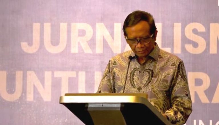 Menko Polhukam Mahfud MD Sebut Berita Jadi Amunisi di Rapat Kabinet