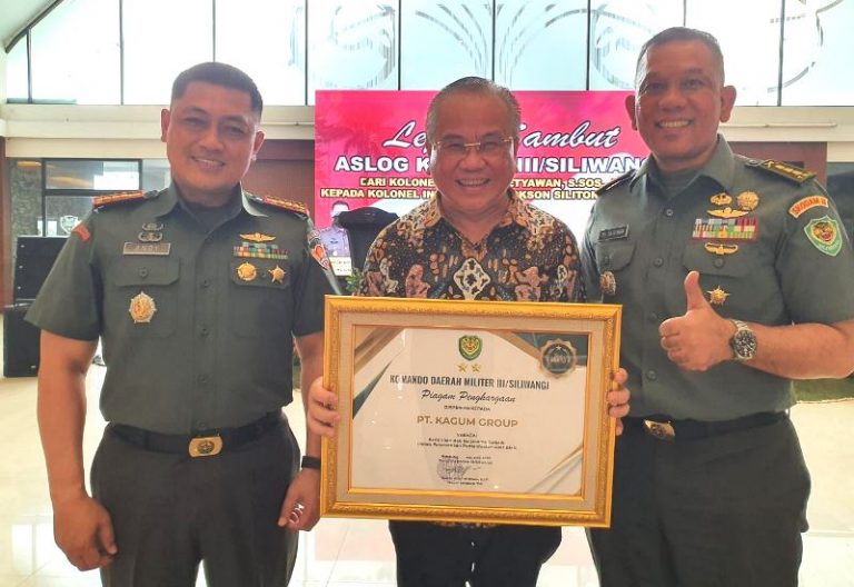 Henry Husada Terima Penghargaan dari Kodam III/Siliwangi untuk Pengelolaan BMN