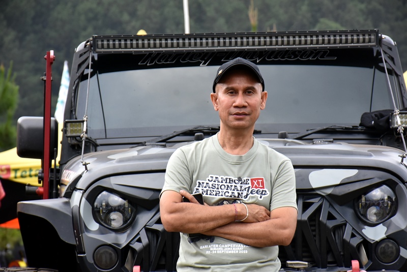 Ketua IMI Bali Kagumi Venue Jambore Nasional Jeep Sari Ater