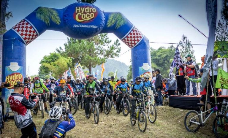 Peserta Fun Bike III 2023 Terkesan oleh Keindahan Alam Ciater