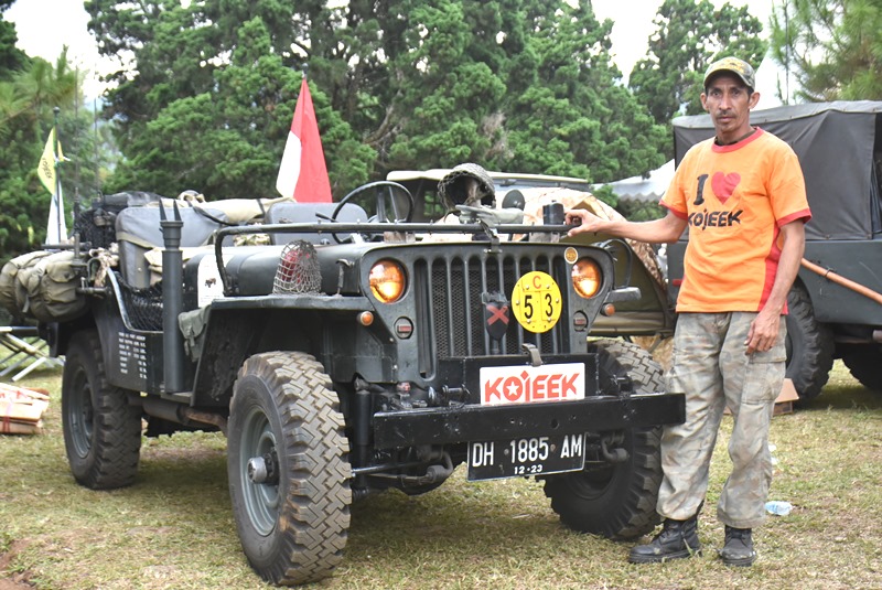 Cerita Abah Saleem, Pakai Jeep Willys 1953 Dari Kupang ke Sari Ater Subang