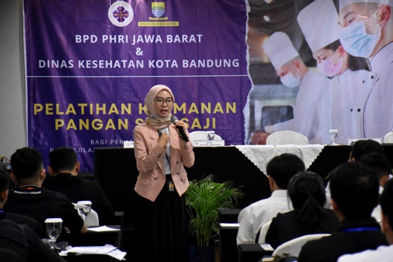 PHRI-Dinkes Gelar Pelatihan Keamanan Makanan Bagi Penjamah Pangan