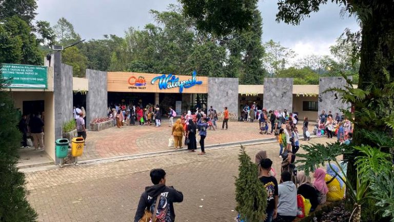391.575 Wisatawan Berlibur di Jabar, Sari Ater, Pangandaran dan TSI Masih Favorit
