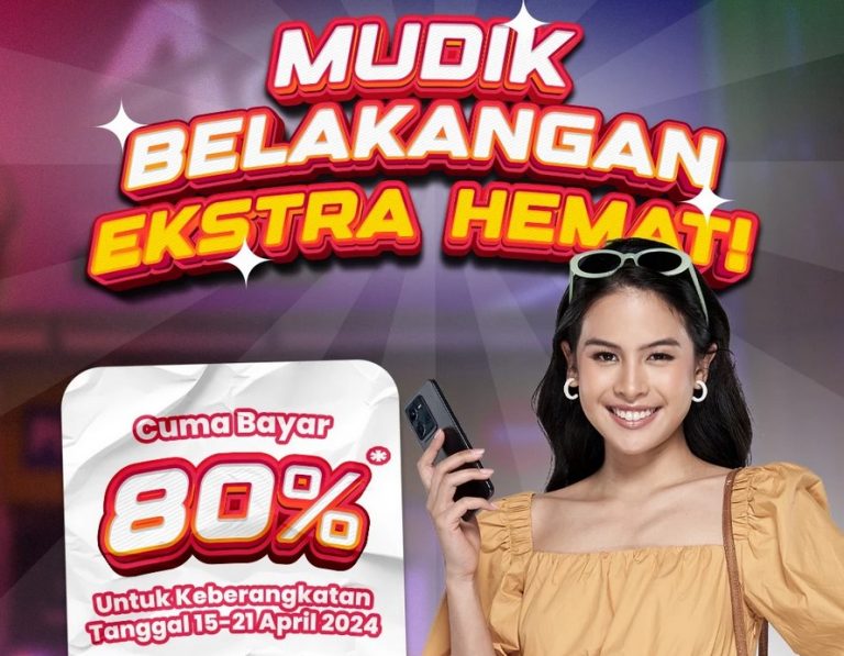 Promo Mudik Belakangan Ekstra Hemat dari PT KAI, Cukup Bayar Tarif 80 Persen