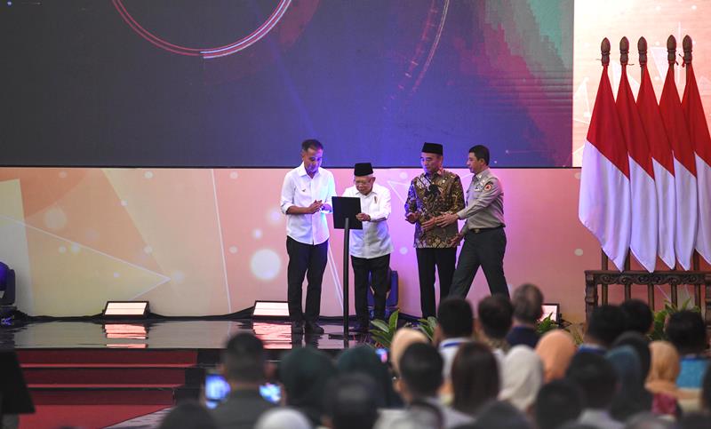 Wapres di Bandung: Stakeholders Harus Mampu Hadirkan Teknologi Deteksi Kebencanaan
