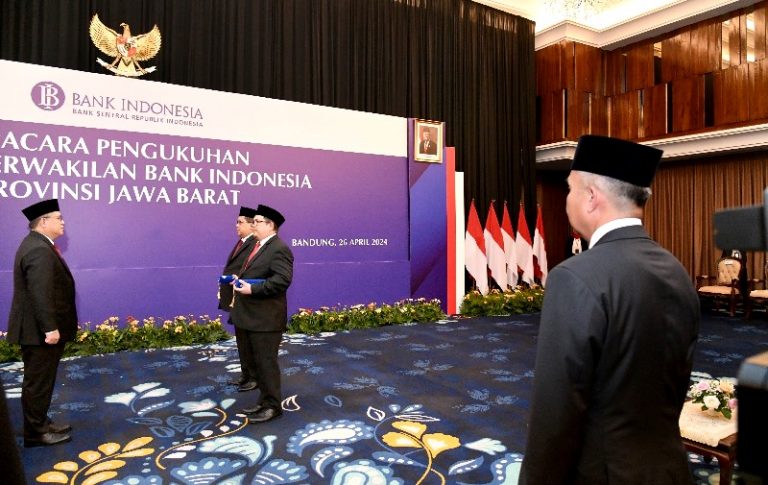 Muhamad Nur Resmi Sebagai Kepala Bank Indonesia Jawa Barat