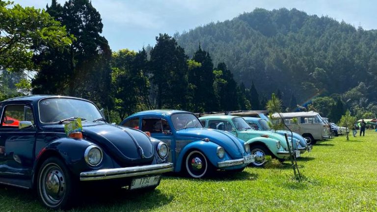 Komunitas Volkswagen Club Bandung Gelar Camping Week di Sari Ater Campervan Park
