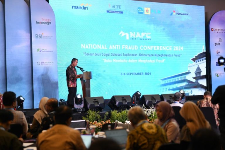 Hadiri National Anti Fraud Conference 2024, Bey Tegaskan Pentingnya Sinergi dan Kebersamaan 