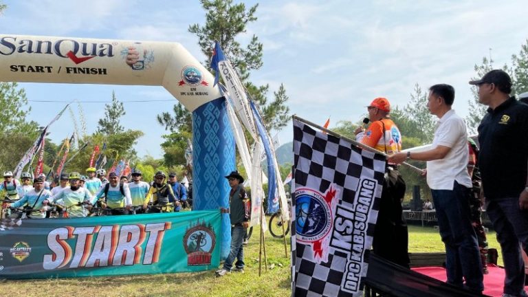 Seribu Lebih Goweser Ikuti Funbike Vol.4 “Ngabajay” Sari Ater Hots Spring