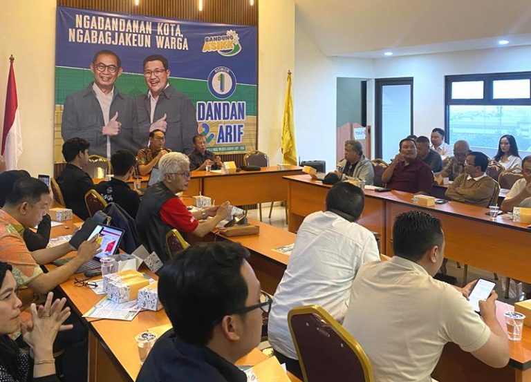 Calon Wali Kota Bandung Dandan Riza Wardana Gelar Diskusi Bersama GIPI Jabar, Bahas Hal Ini
