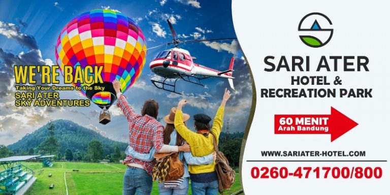 Menikmati Sensasi Balon Udara di Wisata Populer Sari Ater Subang, Ini Harganya