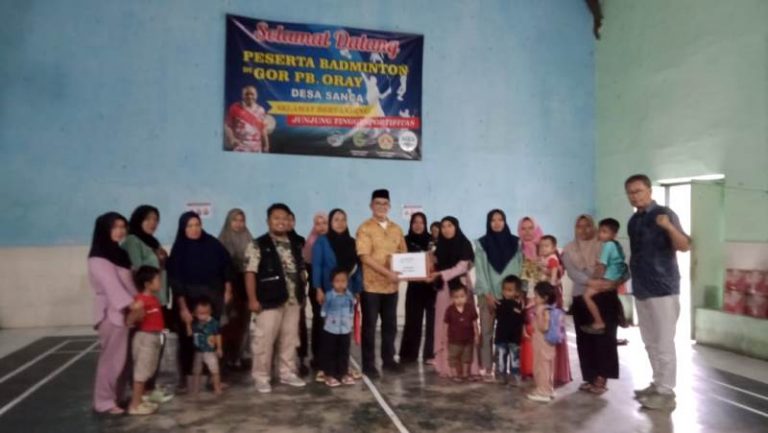 Sari Ater Hot Springs Perkuat Komitmen Pencegahan Stunting di Desa Sanca