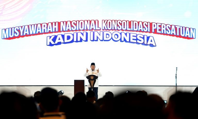 Pesan Presiden Prabowo di Munas Kadin, Jaga Kekompakan dan Merdeka !