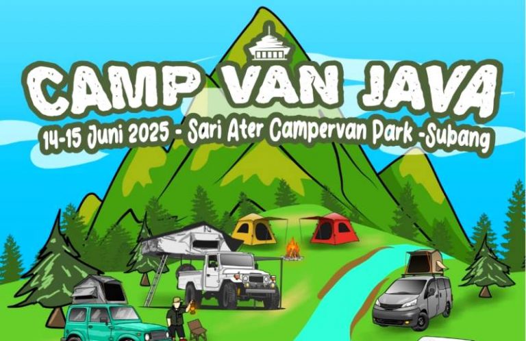Lebih 300 Penggemar Campervan Bakal Ramaikan Event Camp van Java 2025 di Sari Ater