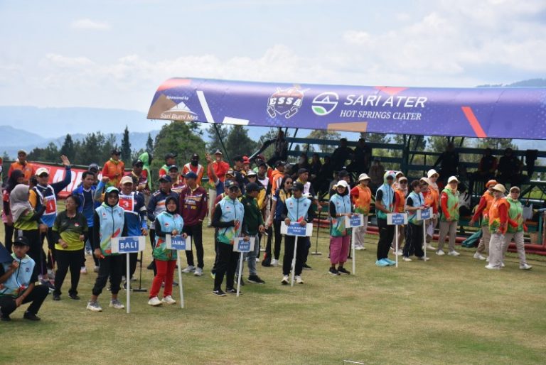 Sari Ater Open Tournament 3rd International Gateball Gymboree 2025 Resmi Dibuka