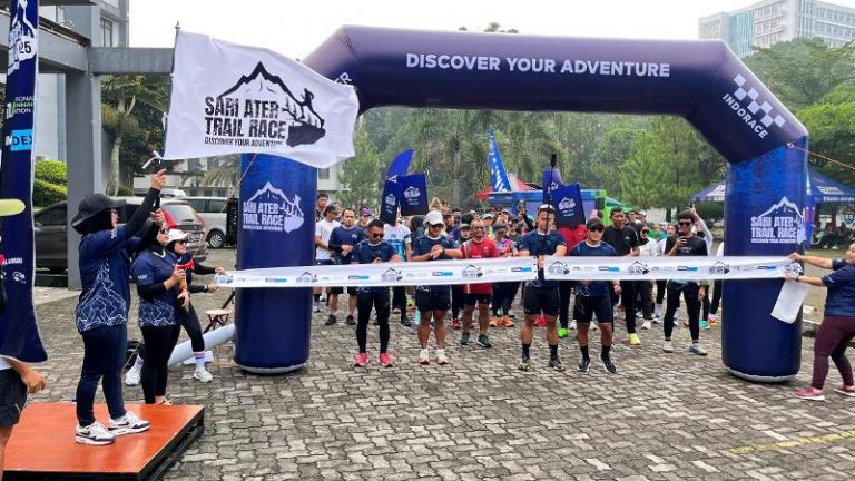 Road to Sari Ater Trail Race 2025, Para Pelari Panaskan Suasana Pagi di Sari Ater Kamboti Bandung