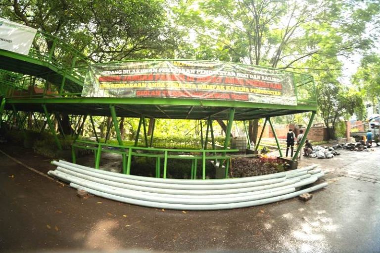 Ada Gerbang Baru di Hutan Kota Babakan Siliwangi, Seperti Apa?