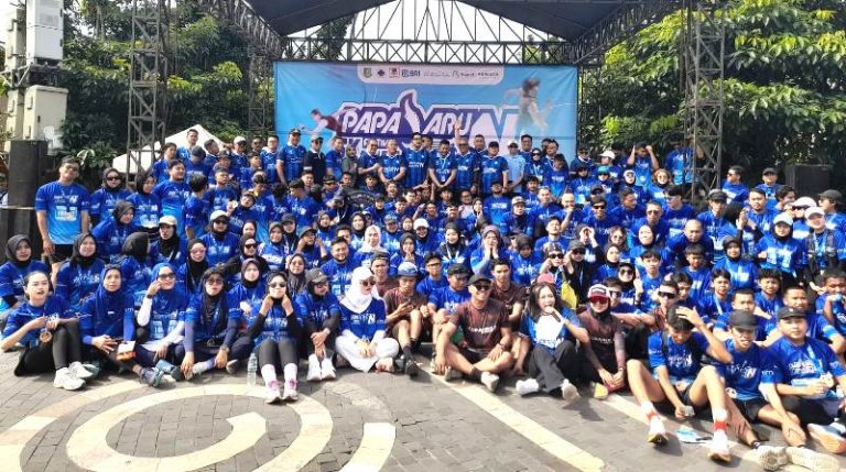 Ratusan Pelari Ikuti Papajarun Volume I Festival 5K Challenge PHRI Sukabumi