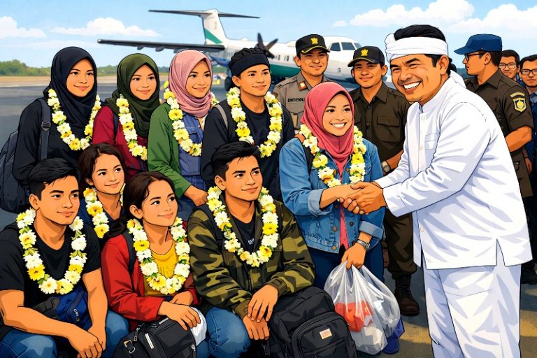 Dijemput KDM, Korban Dugaan Kekerasan di NTT Dipulangkan ke Jawa Barat