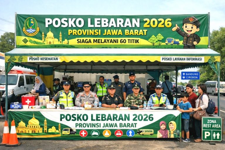 Jawa Barat Siapkan 60 Posko Piket Lebaran, Antisipasi Lonjakan Pemudik 2026